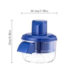 Electric Vegetable & Fruit Chopper – Rechargeable Battery Powered Food Cutter